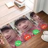 Funny John Pork Is Calling Rectangle Carpet Meme Phone Call Home Decor Mat Non Slip Floor Rug Entryway Doormat Floor Mat