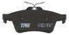 Trw Gdb1621 Trw Brake Pads Rear Without Sensor