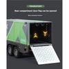 1/32 Wingspan Container Truck Alloy Toy Diecast Engineering Vehicle Model Collection of Hobby Decorative Fine Ornaments Kids Toy
