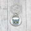 British Shorthair - Keychain Keychain for Keys by Art-Dog Brand