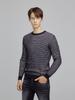 IKALOOK Multicolor Round Neck Sweatshirt Knit Sweater Nit120