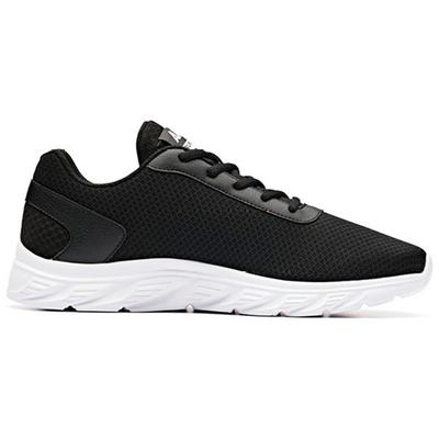 Yun Yi Lightweight Breathable Low Top Running Shoes Men's Black White 912625515F-6