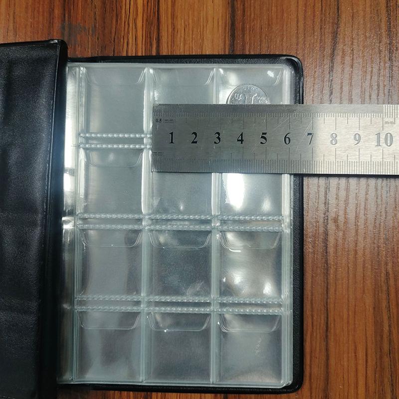 Para Toplayanlar İçin 120 Cepli Para Albümleri Koleksiyon Albümü Kitabı Madeni Para Tutucu Albüm Mini Penny Madeni Para Saklama