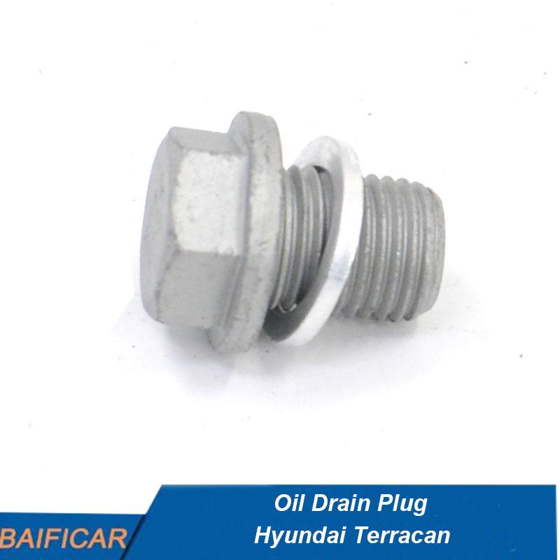 Baificar Brand New Oil Drain Plug 21512-21010 2151221010 For Hyundai Terracan