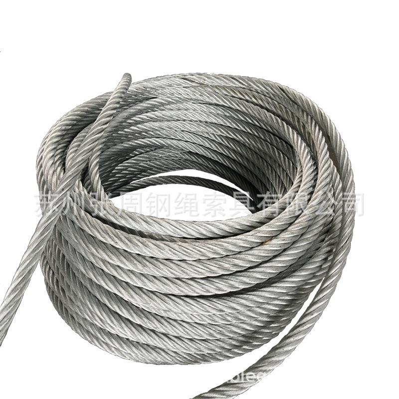 15mm Oiled Bright Steel Wire Rope for Lifting and Hoisting Winches