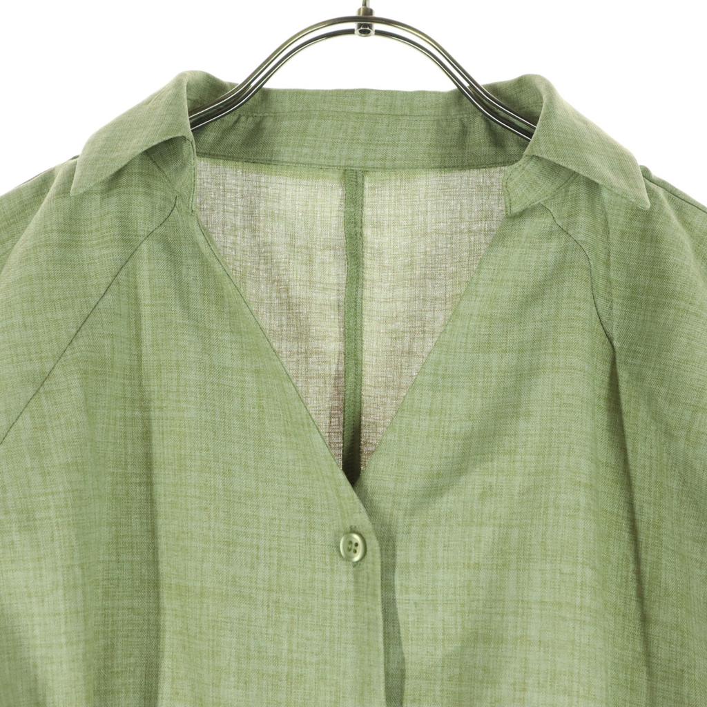 Beauty products AZUL by moussy Short sleeve Shirt dress M green long Women Used