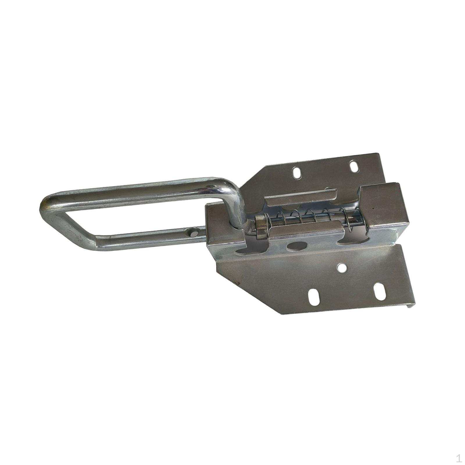

Door Lock Easy Installation Slide Latch Accessories for Courtyard Garden Metal Fence Outside 23.5cmx12.2cm