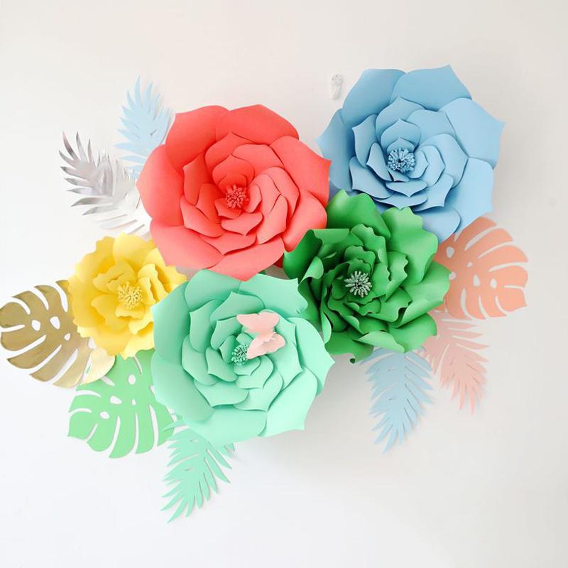 1pcs 40cm DIY Backdrop Wedding Paper Flowers Decorative Artificial Flowers Wedding Favors Birthday Party Supplies 1pcs 40cm DIY Backdrop Wedding Paper Flowers Decorative Artificial Flowers Wedding Favors Birthday Party Supplies