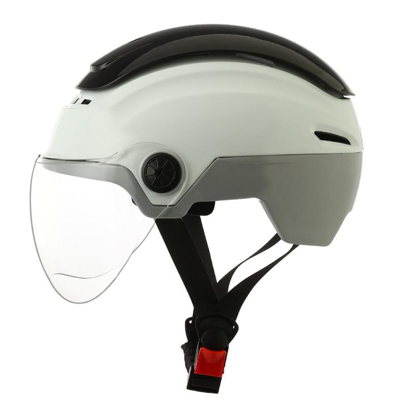 Lightweight 3/4 Motorcycle Helmet Scooter Riders Adjustable Fit Unisex Full-Season Commute Safety Gear