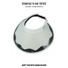 New Vinyl Empty Top Hat Vacation Travel Large Brim Sun Protection Ultraviolet Outdoor Sky Top Sun Hat