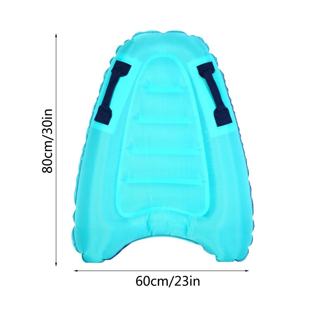 Outdoor Inflatable Surfboard Portable Bodyboard Adult Children Swimming Safe Lightweight KickboardSea Surfing Wakeboard синий