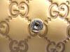 Authentic GUCCI Guccissima Gold Leather Heart Motif Flap Wallet #a776  Refurbished