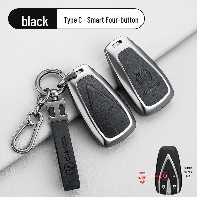 Changan Nuomi Corn Key Case: Lumin Square Candy Car Key Shell for Men & Women