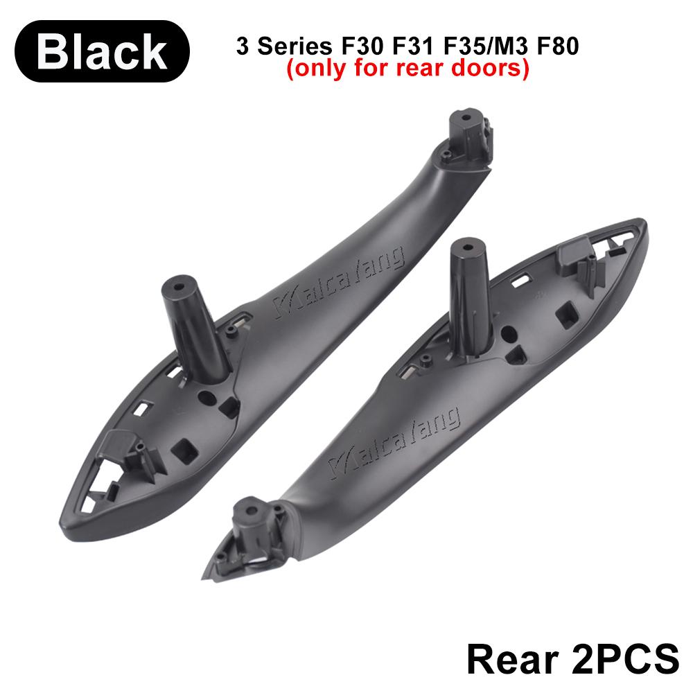 2PCS/4PCS Set Car Interior Door Pull Handle Ide Panel Trim For BMW 3 4 Series F30 F80 M3 F31 F32 F33 F34 F35 F36 51417279312