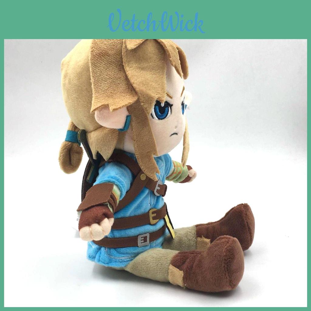 Adorable Link Plush Doll From The Legend Of Zelda Breath Of The Wild 25cm Soft Toy