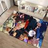 "Tappeto Stile Anime con Stampa di Personaggi Colorati per Arredo Casa" Adatto per l'uso come antiscivolo per soggiorno camera da letto divani"