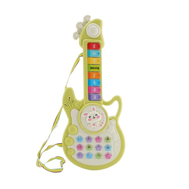 Children's Multifunctional Electronic Music Guitar & Keyboard Toy for Early Education