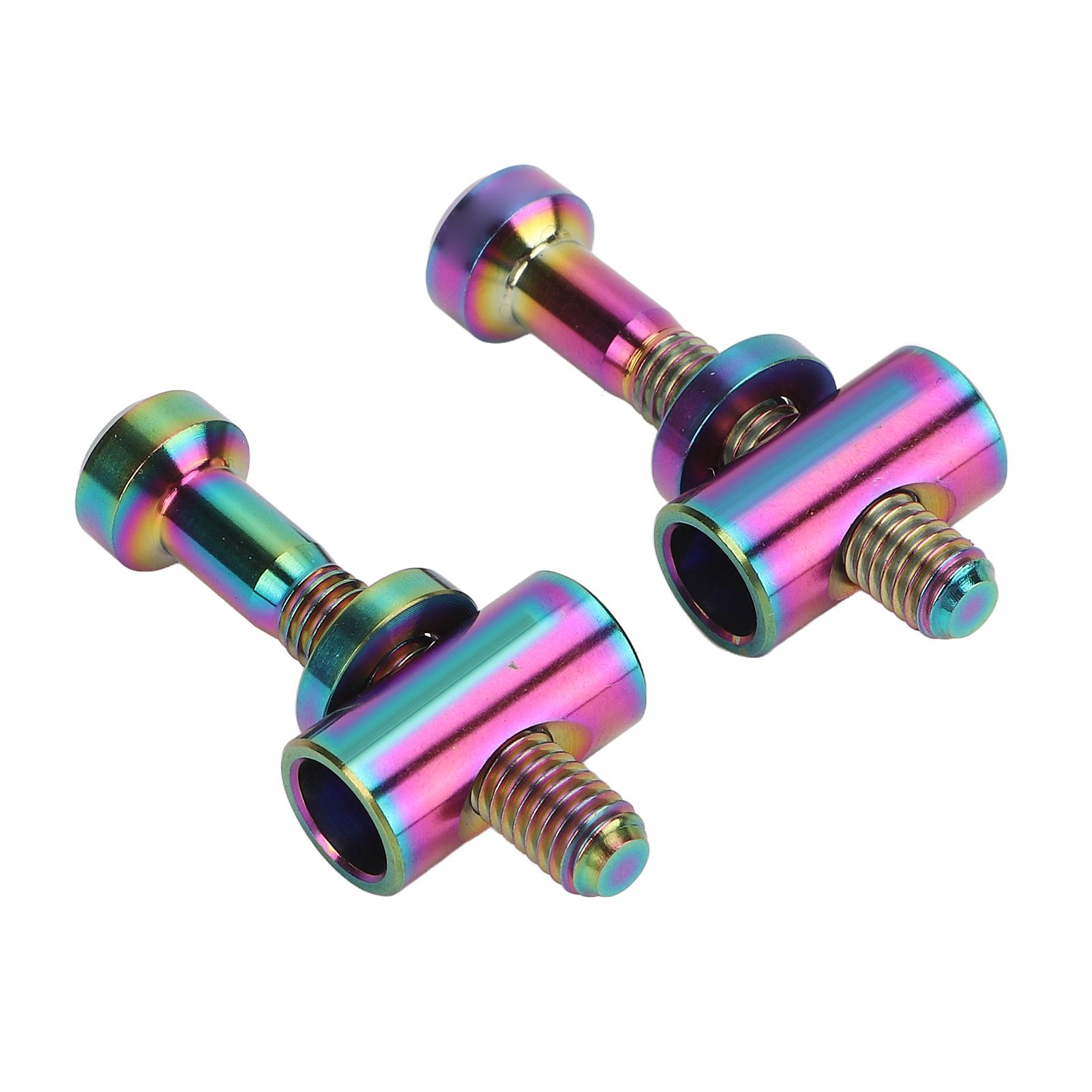 

2Pcs Bike Seatpost Screw Alloy M5x30mm Balance Seat Post Seat Tube Fixing Screw