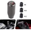Auto Decor Ergonomic Shift Knob 5 Speed Shift Lever Comfortable Grip For Better Control Upgrade Vehicle Interior