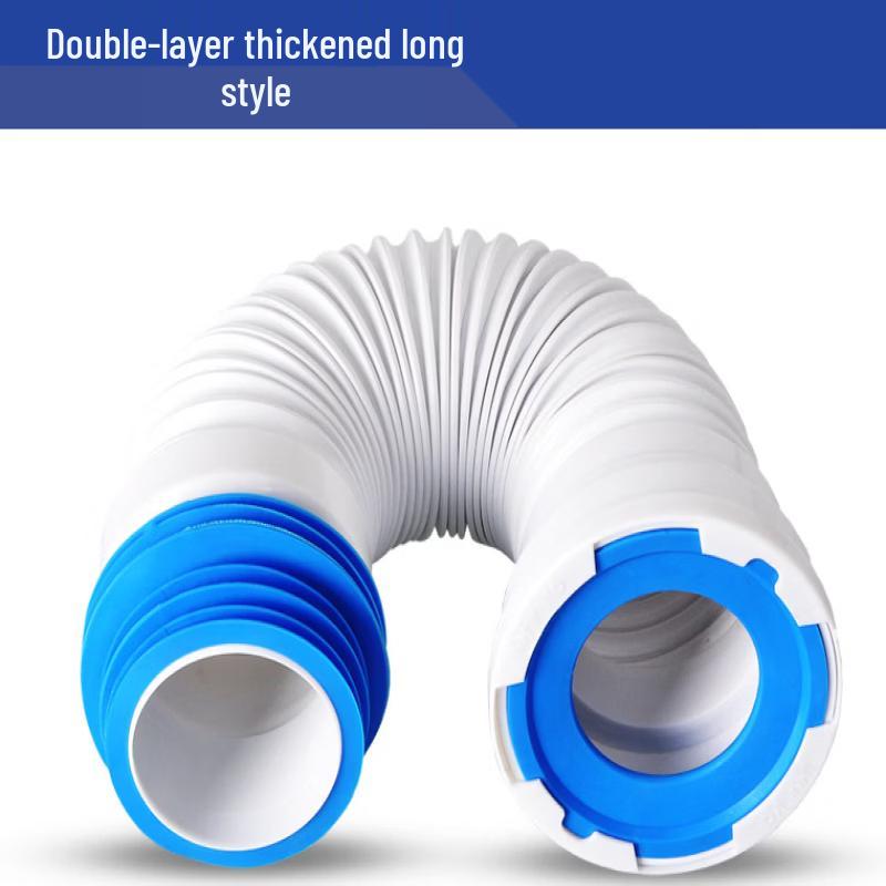 Youshu Double-Layer Thickened Flexible Toilet Drain Pipe