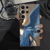 Case for Samsung Galaxy S21 FE S20 S9 S10 S24 Plus Note 8 9 10 20 Ultra S23 Ultra S25 Edge Black Soft Phone Cover Angel Art