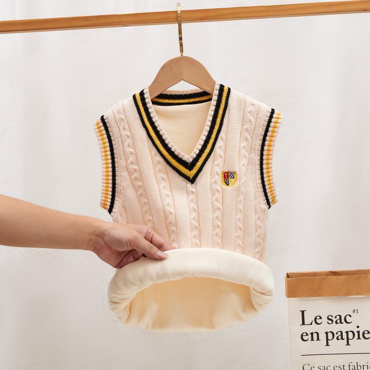Academy Autumn/Winter Kids' Sweater Vest: Pullover for Boys & Girls