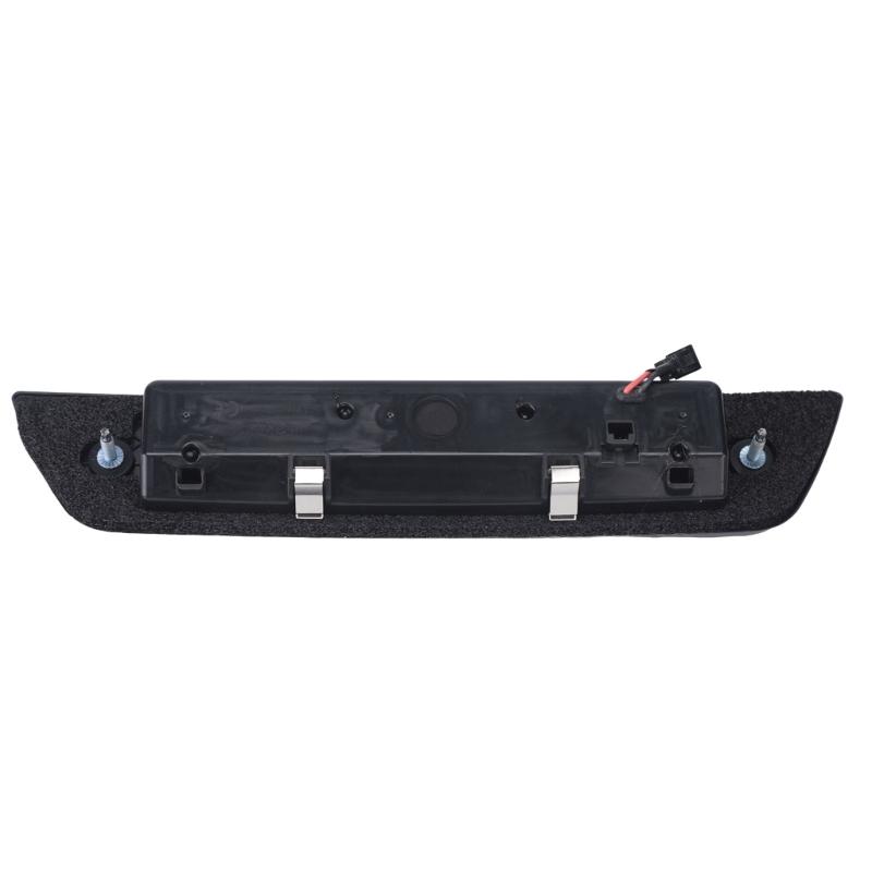 12V Rear Brake Signal Light, 5W LED Design with Matching Mounting Clips, Black PC Housing, Smoked Lens, and High Mounted Placement