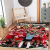Bayern Munich Customize Your Name Floor Rug Office Rug Suitable for Entryway Balcony Kitchen Hallway Antislip Carpet Office home decor