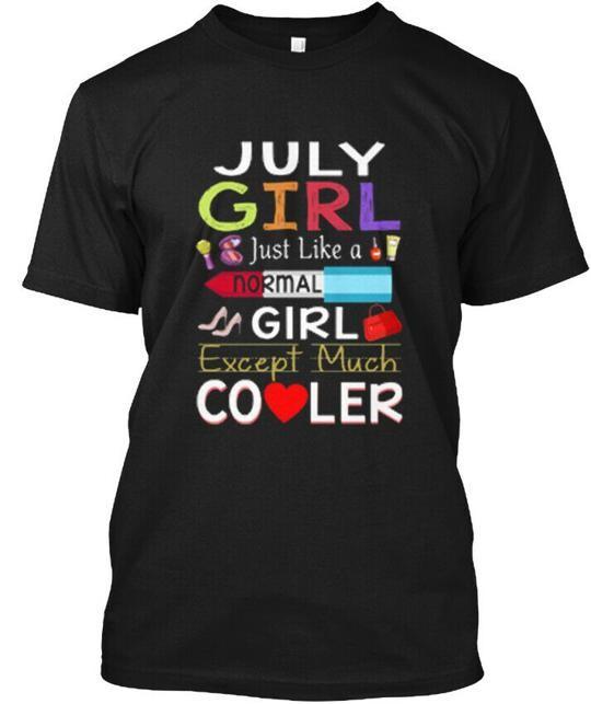 

July Girl Cooler T-Shirt Made in the USA Size S to 5XL L