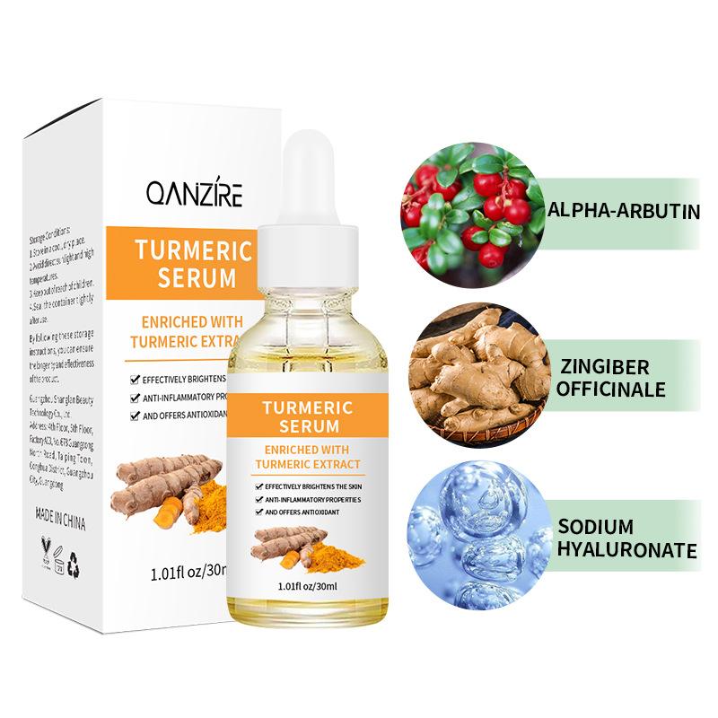 Gurkemeieessens lysner hudtonen og reduserer melasma