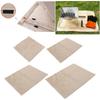 Fireproof Mat Fiberglass High Temperature Resistant Fire Pit Mat Outdoor Accessories for Barbecue Ca