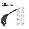 APP Controllo remoto Doppio anello Doppio shock Chiusura Cum Ring Plug anale Coppia vibratore Giocattoli del sesso Anello del pene remoto Prodotti per adulti