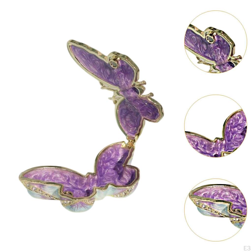 Butterfly Design Trinket Box for Jewelry Storage And Organization