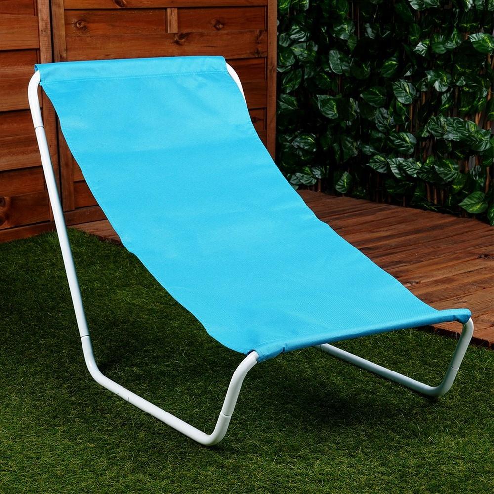 Beach Deckchair Garden Tourist Camping Folding Portable Chair