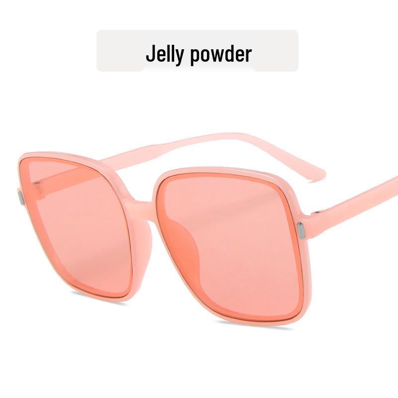 Trendy Square Frame Slim Sunglasses: UV Protection for Women & Men, Korean Style