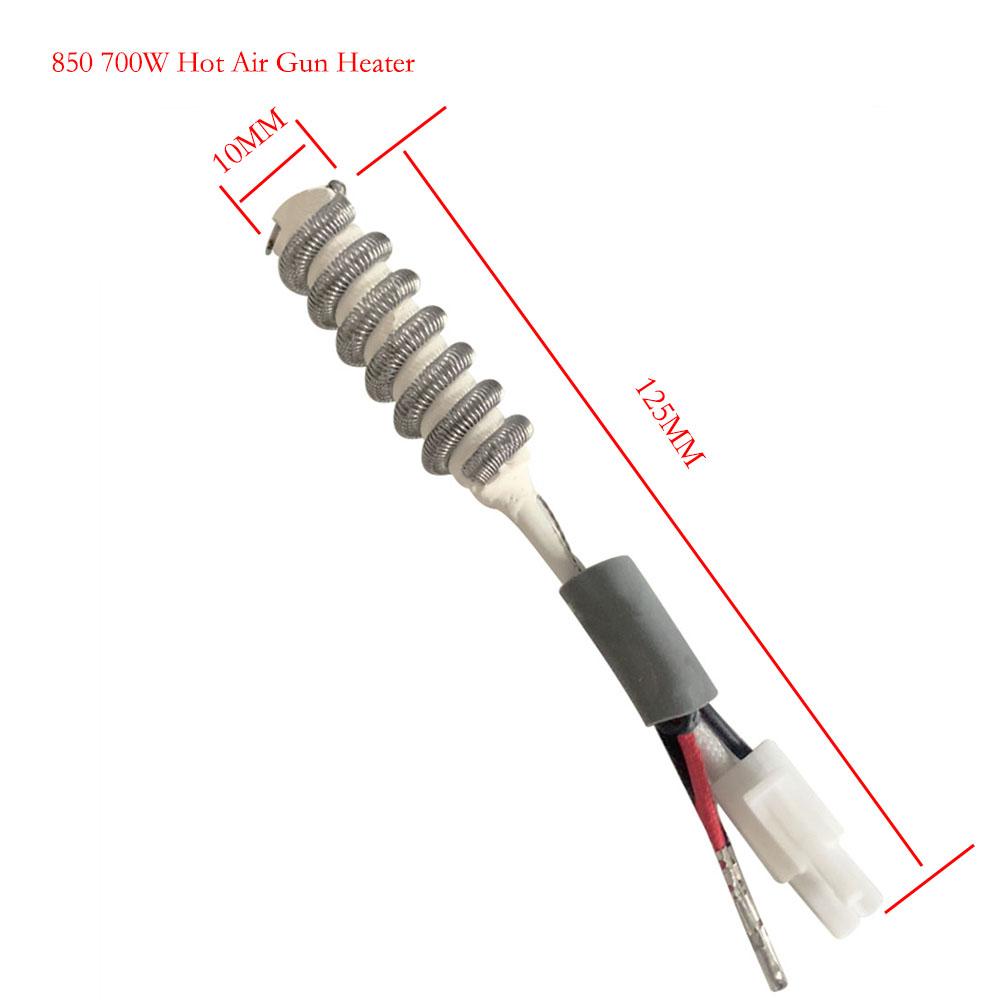 

220V / 110V Hot Air Gun Heating Element For 858D 8858 8586 Soldering Station Ceramic Heating Core Heater Welding Rework Tool 220V EU Plug золотий