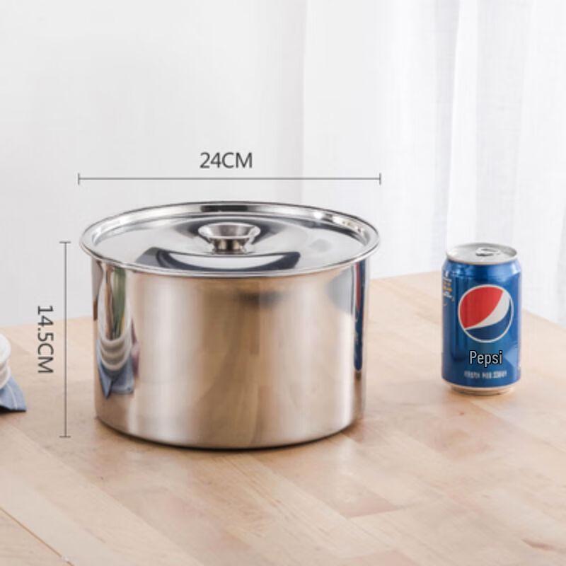 Stainless Steel Condiment Pots with Lids
