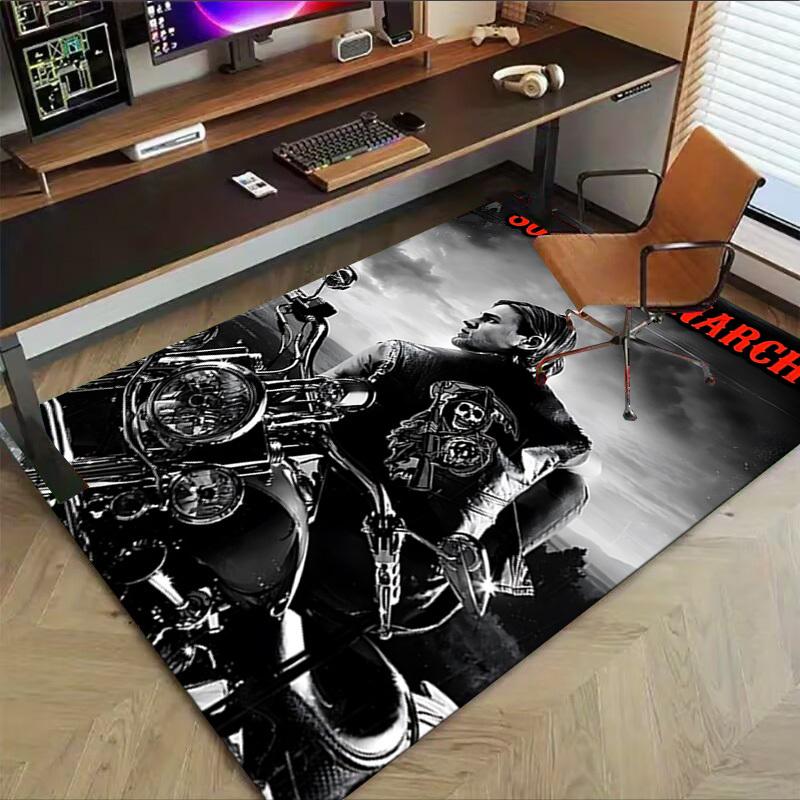 1pc SONS OF ANARCHY REAPER Carpet, Office Rug Outdoor Mat Home Decor Area Carpet Festival