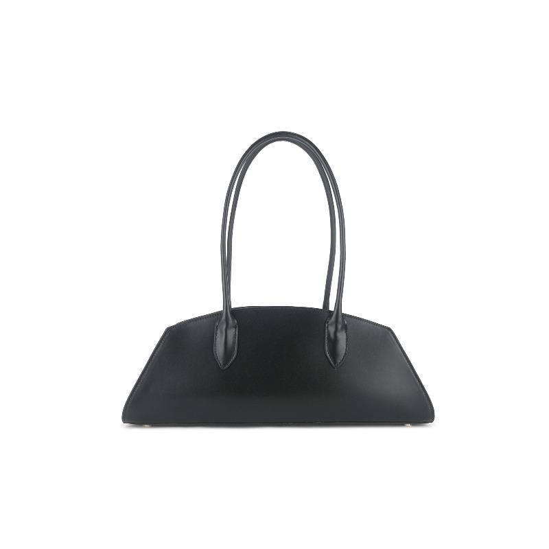 Baguette-Tasche Ruel Leder Französisch Retro Wursttasche Herbst und Winter Pendeln Wildleder Unterarmtasche Schulter-Tragetasche