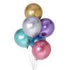 12-inch Chrome Metallic Latex Balloons for Wedding & Birthday Decor