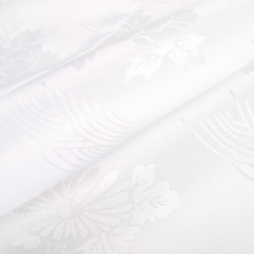 Washable Nagajuban Kimono with Half Collar White Nagajuban Clothes [KYOETSU] Women's Women's (No Removed, White, BL)