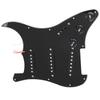 1 Set DIY Electric Guitar Kits Pickguard Back Cover Bridge System for ST Style Guitars