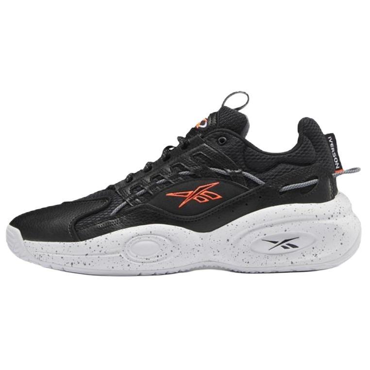 Reebok Solution Mid  Black Orange Flare  Unisex HR0514 EU 42