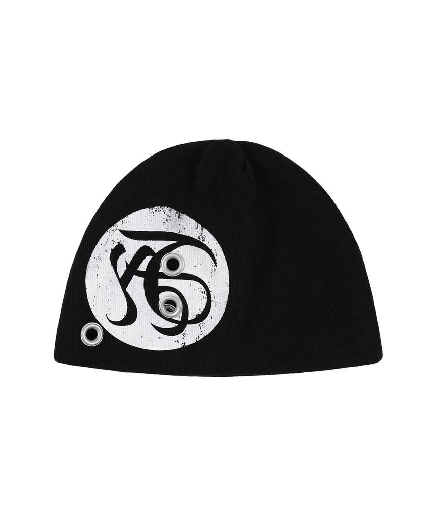 FANCY CLUB Fy Eyelet Beanie (Black) F25Ze033
