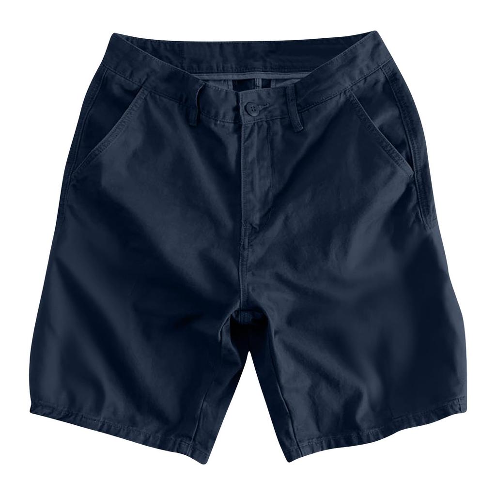 Men's Workwear Cargo Shorts with Multiple Pockets Durable Construction Lightweight Breathable Fabric Relaxed Fit Casual Outdoor Shorts
