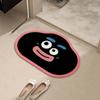 Non-slip Absorbent Ugly Cute Thick Lip Mat Bathroom Carpet Floor Mat Dirty Easy To Take Care of Simple Bathroom Shower Room