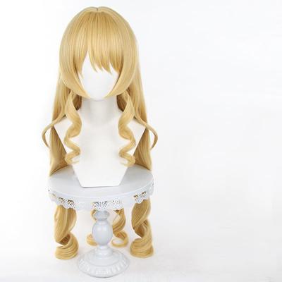 Akixen Genshin Navia Paruka Cosplay Anime Síťka na vlasy Módní Dárek Událost Halloween Vánoce Žáruvzdorná Maskování Kostým Školní festival Kulturní