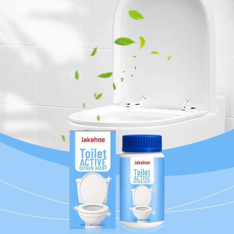 Jakehoe Active Toilet Cleaner Powder Household Toilet Cleaning Odor Removal Scale Removal Cleaning Powder For Household Cleaning