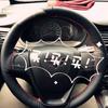 Suitable for Wuling Hongguang S S1 Rongguang Zhiguang Zhengcheng, Genuine Leather Hand-Stitched Car Steering Wheel Cover, Available in All Seasons
