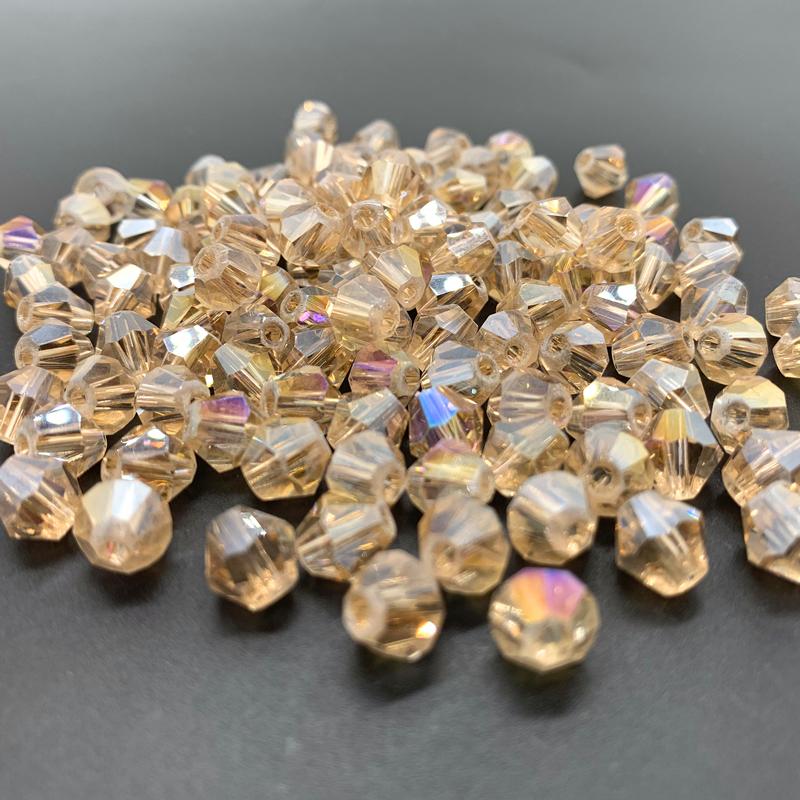 New 4-6-8mm Austria Crystal Beads Spacer Glass Bead DIY Earrings Bracelet Choker Necklace Jewelry Making